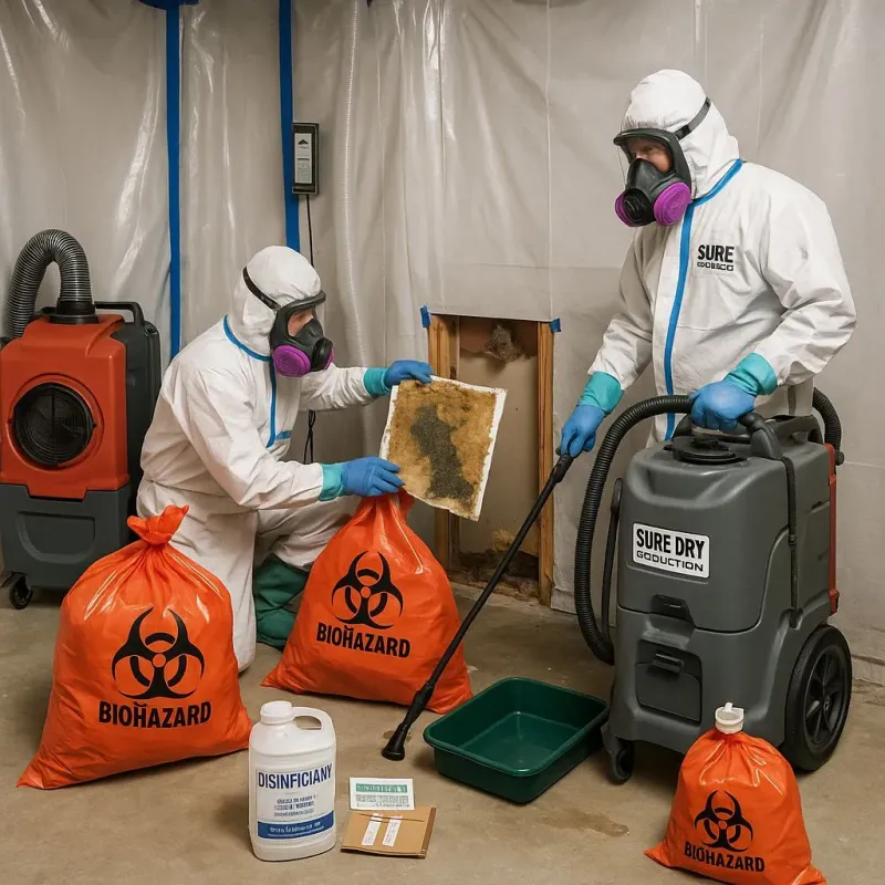 Contaminated Water Handling Protocols process in Lake County, CA